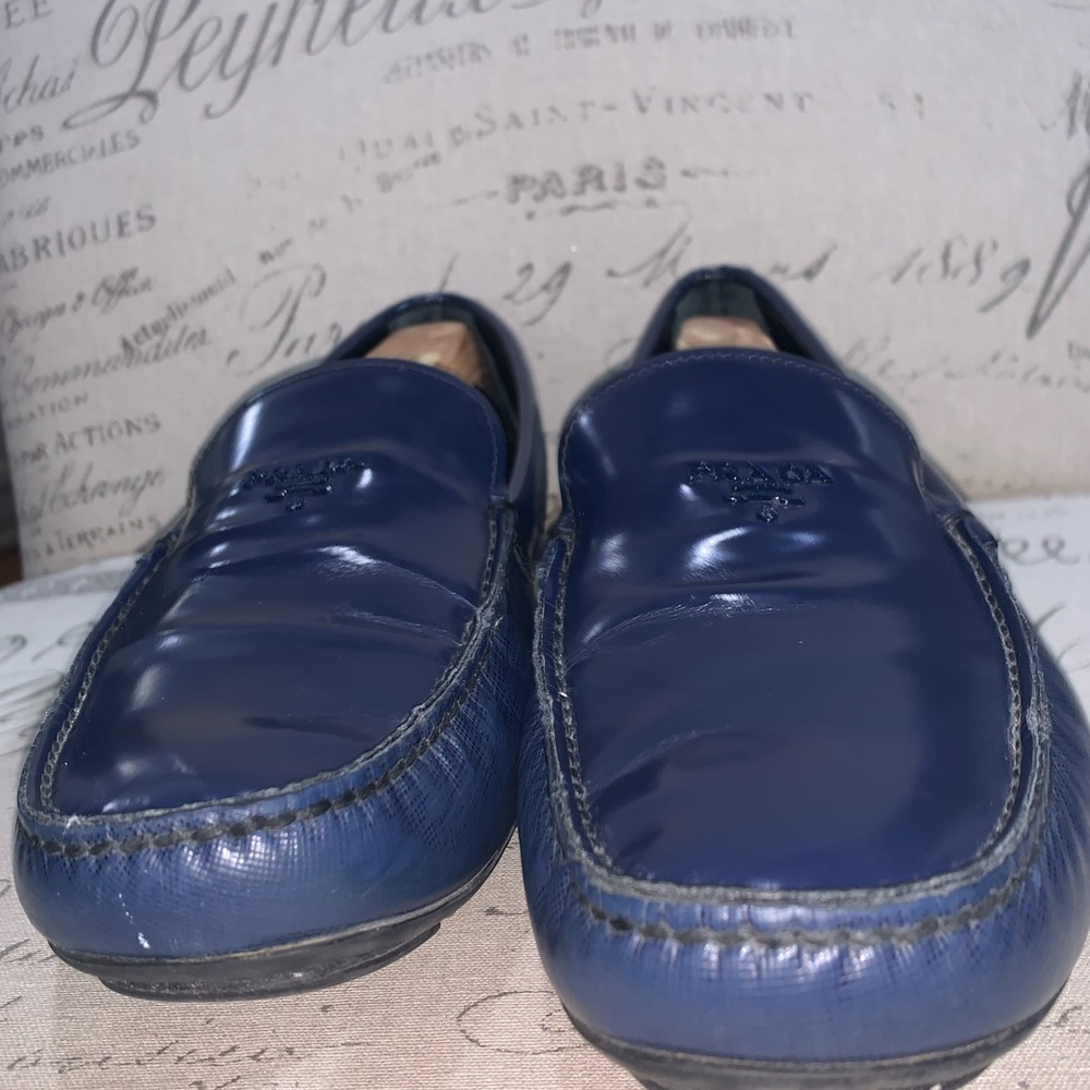 Prada Drivers in Blue